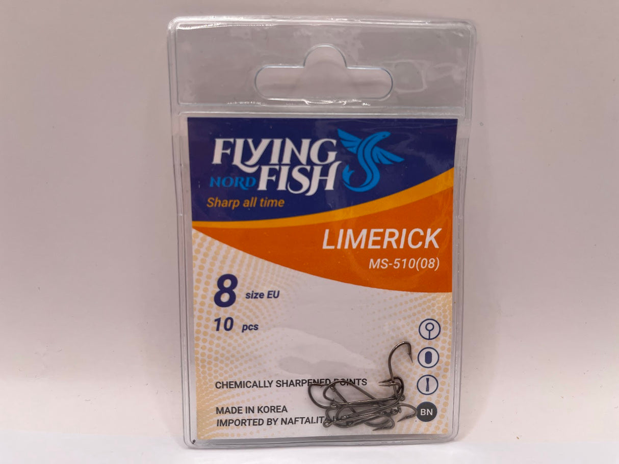 Žvejybinis kabliukas Flying Fish Nord LIMERICK — 3
