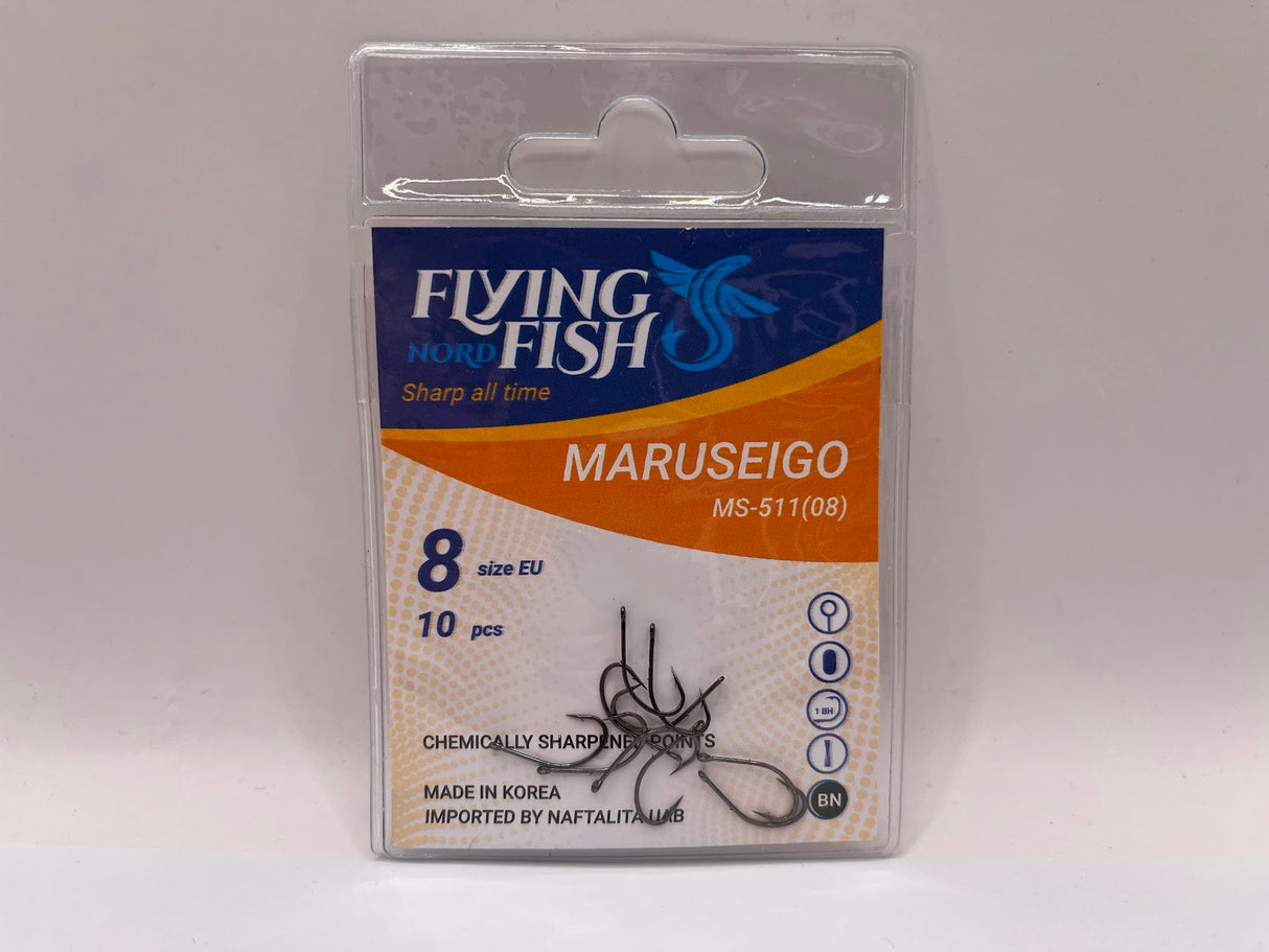 Žvejybinis kabliukas Flying Fish Nord MARUSEIGO — 3
