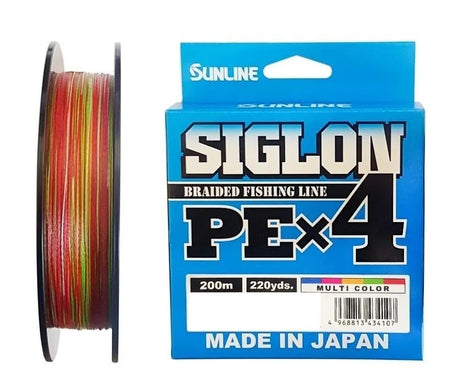Sunline valas Siglon PEx4 200m Multi Color — 2
