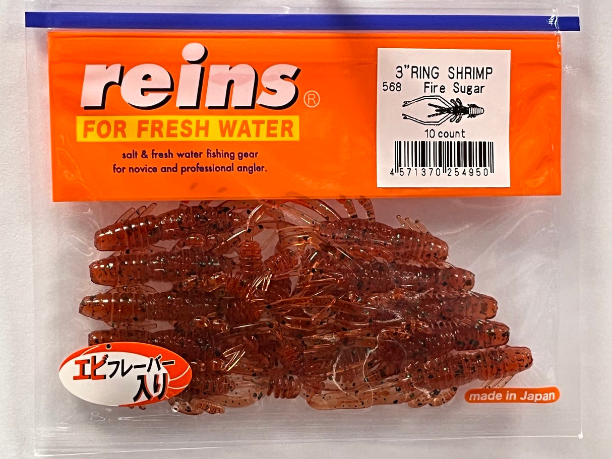 Reins guminukas Ring Shrimp 3" — 27