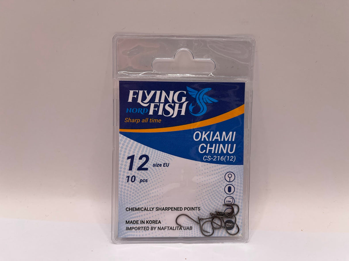 Žvejybinis kabliukas Flying Fish Nord OKIAMI CHINU — 5