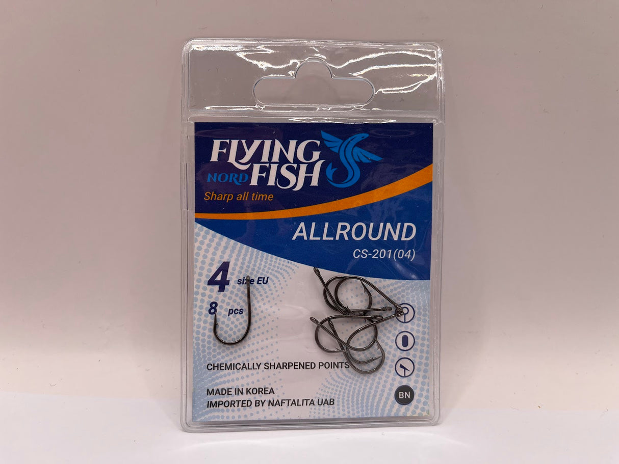 Žvejybinis kabliukas Flying Fish Nord ALLROUND — 4