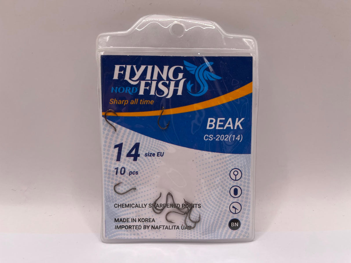 Žvejybinis kabliukas Flying Fish Nord BEAK — 9