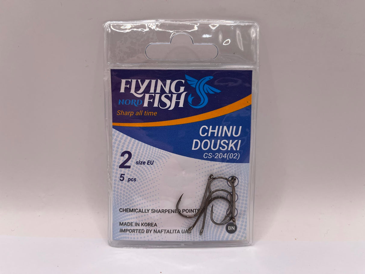 Žvejybinis kabliukas Flying Fish Nord CHINU DOUSKI — 2