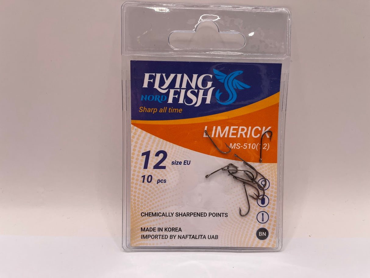 Žvejybinis kabliukas Flying Fish Nord LIMERICK — 5