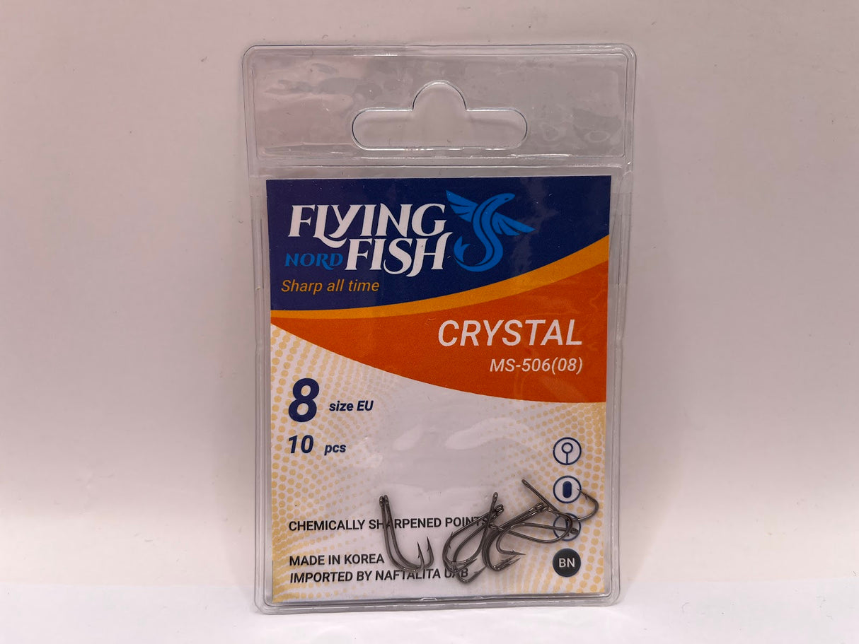 Žvejybinis kabliukas Flying Fish Nord CRYSTAL — 4
