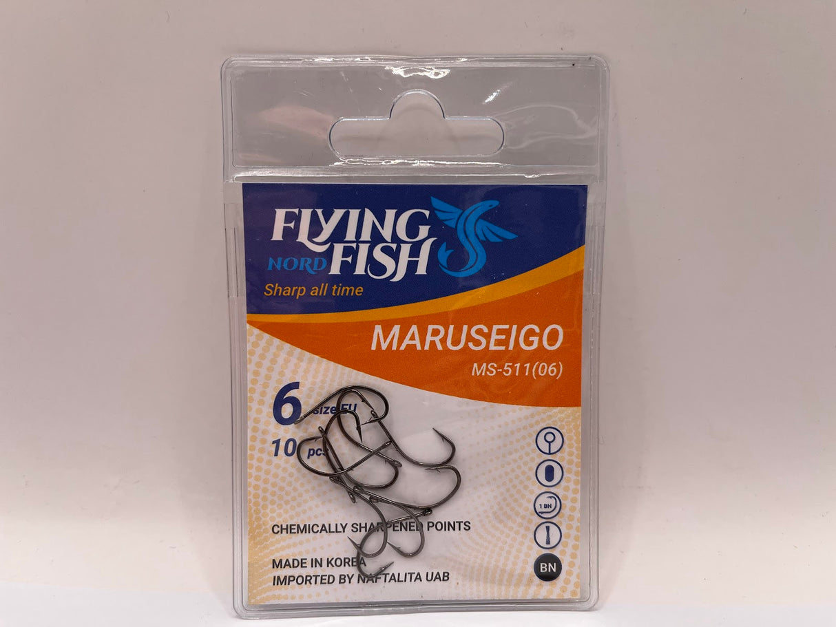 Žvejybinis kabliukas Flying Fish Nord MARUSEIGO — 2