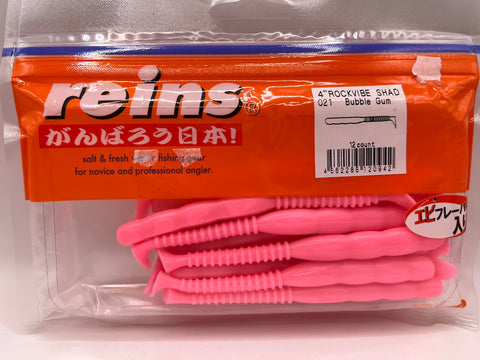 Reins guminukas Rockvibe Shad 4'' — 5