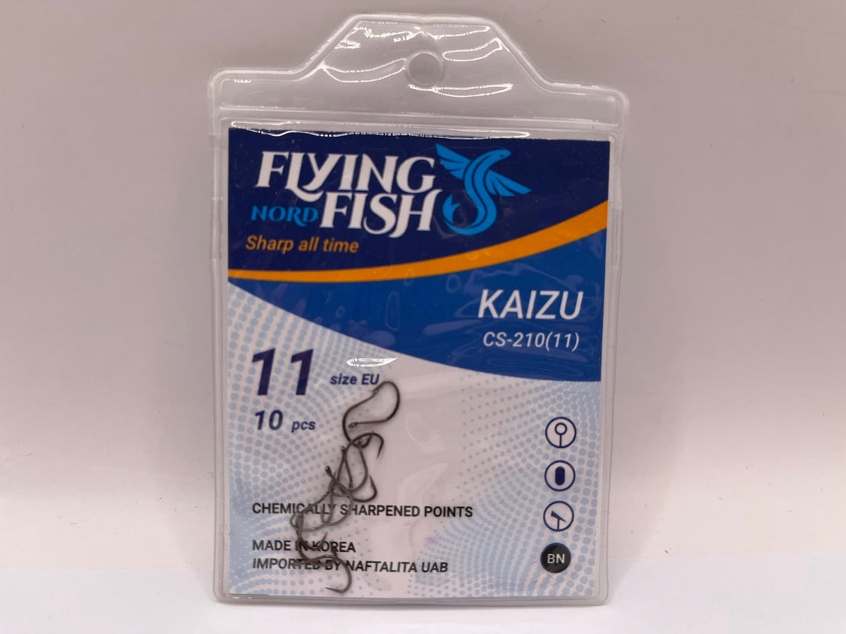 Žvejybinis kabliukas Flying Fish Nord KAIZU — 4