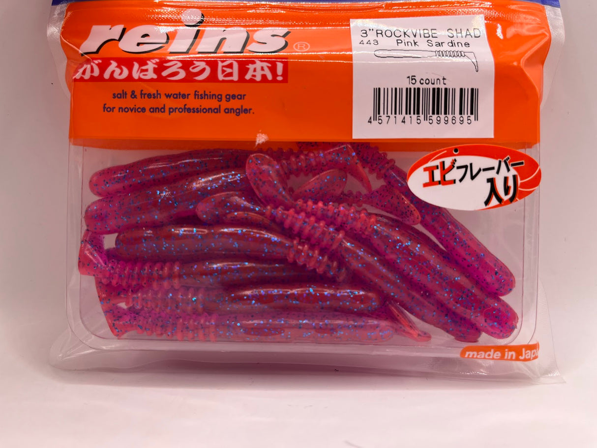 Reins guminukas Rockvibe Shad 3'' — 39