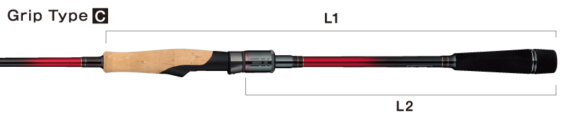 Tailwalk meškerė Crimson 295cm 42g — 3