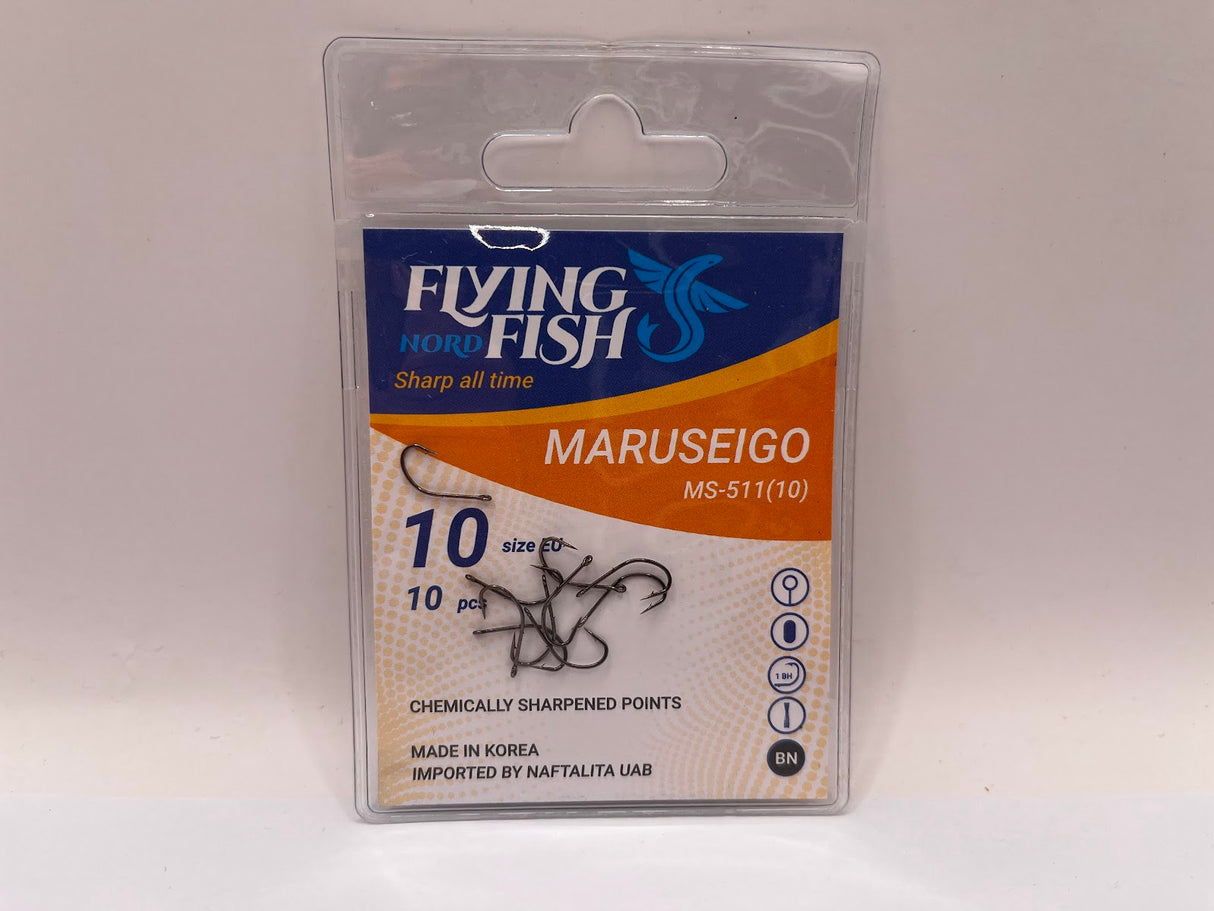 Žvejybinis kabliukas Flying Fish Nord MARUSEIGO — 4