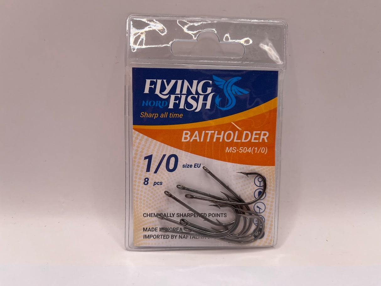 Žvejybinis kabliukas Flying Fish Nord BAITHOLDER