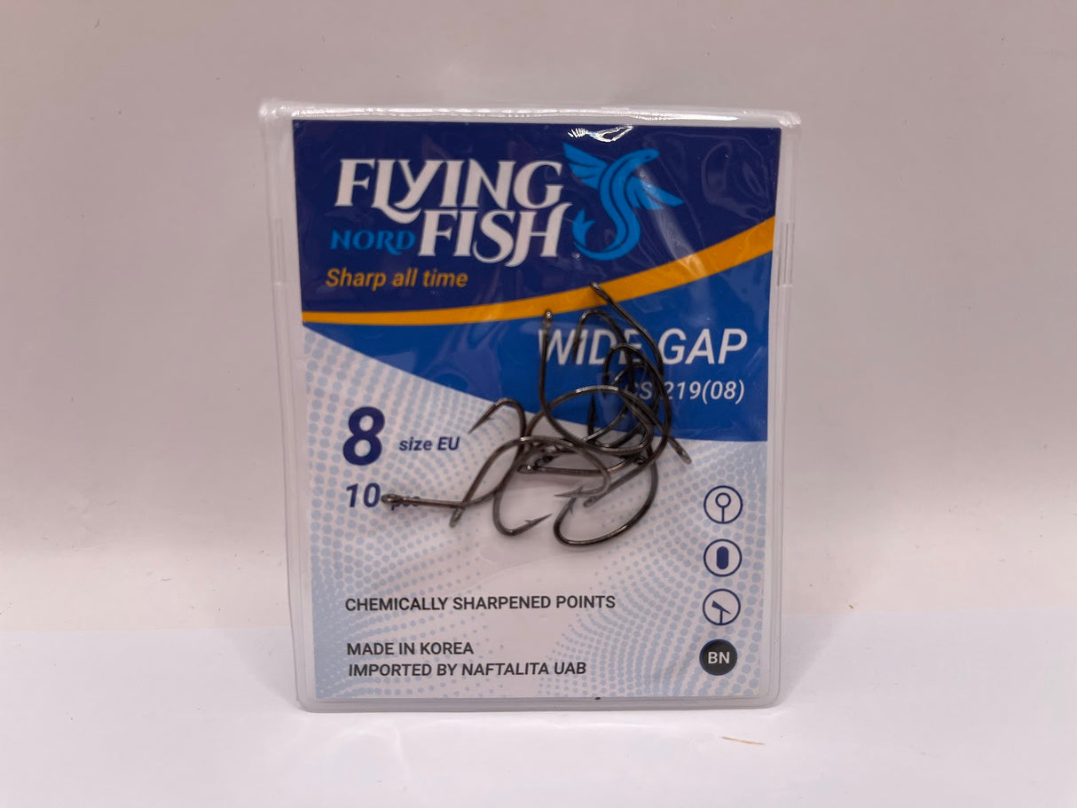 Žvejybinis kabliukas Flying Fish Nord WIDE GAP — 3