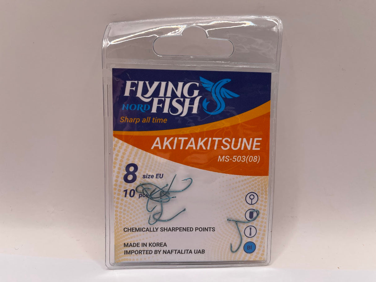Žvejybinis kabliukas Flying Fish Nord AKITAKITSUNE — 3
