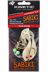 Kinetic sistemėlė jūrai Sabiki Cod/Pollock Torsk/Sei/Sej