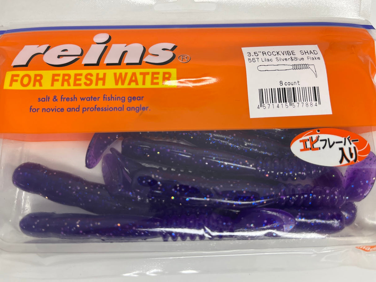 Reins guminukas Rockvibe Shad 3.5''