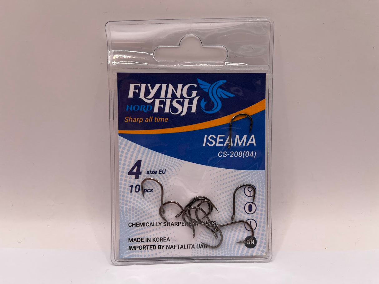 Žvejybinis kabliukas Flying Fish Nord ISEAMA — 2