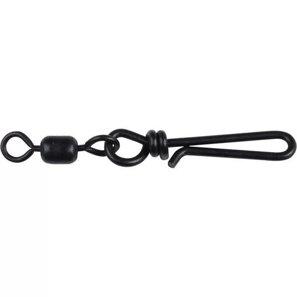 Berkley Easy Clip Swivel segtukai su suktuku (Black)