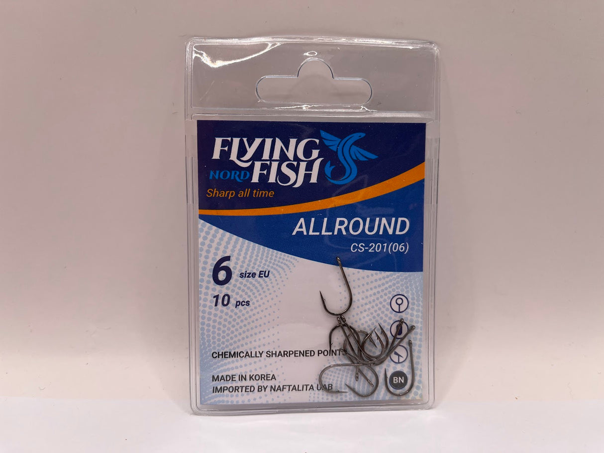 Žvejybinis kabliukas Flying Fish Nord ALLROUND — 5