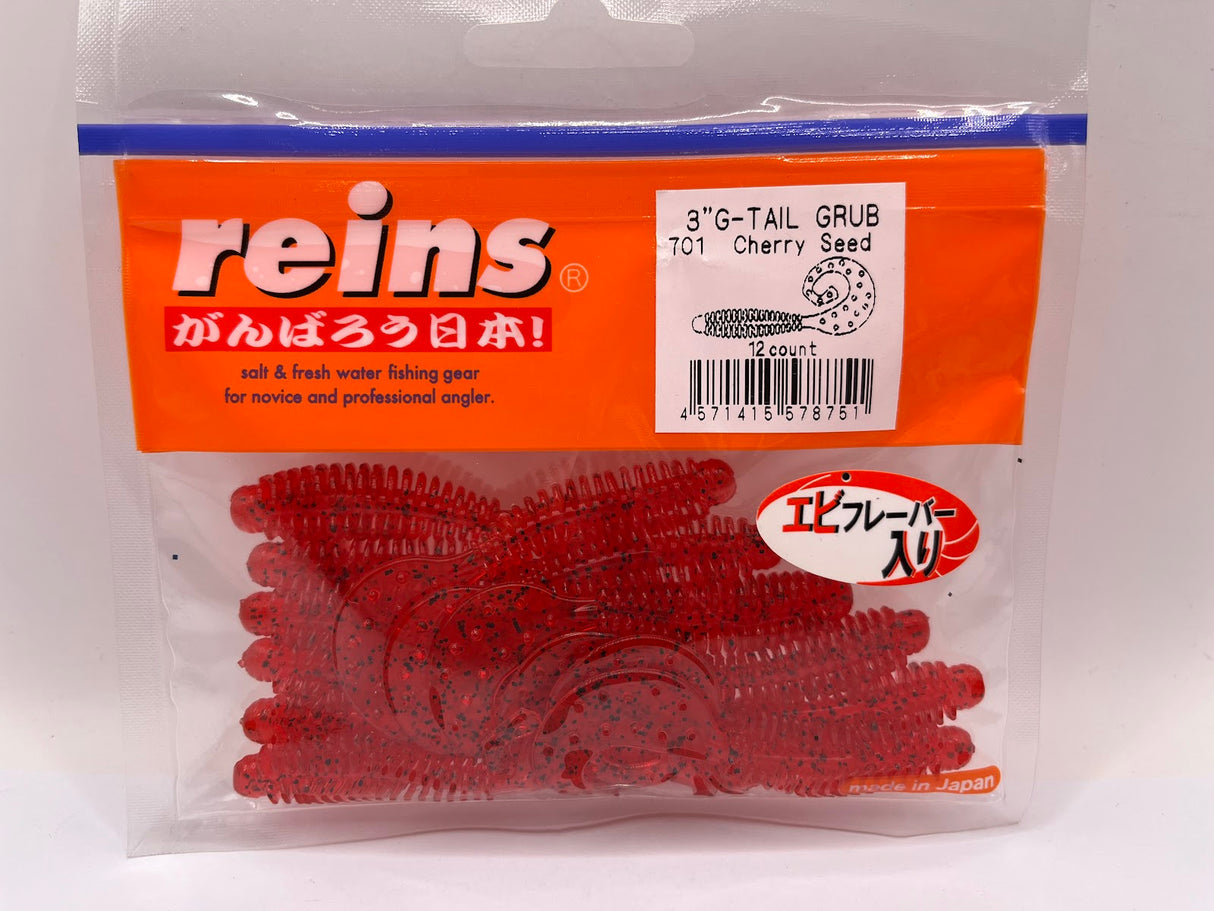 Reins guminukas G Tail Grub 3''
