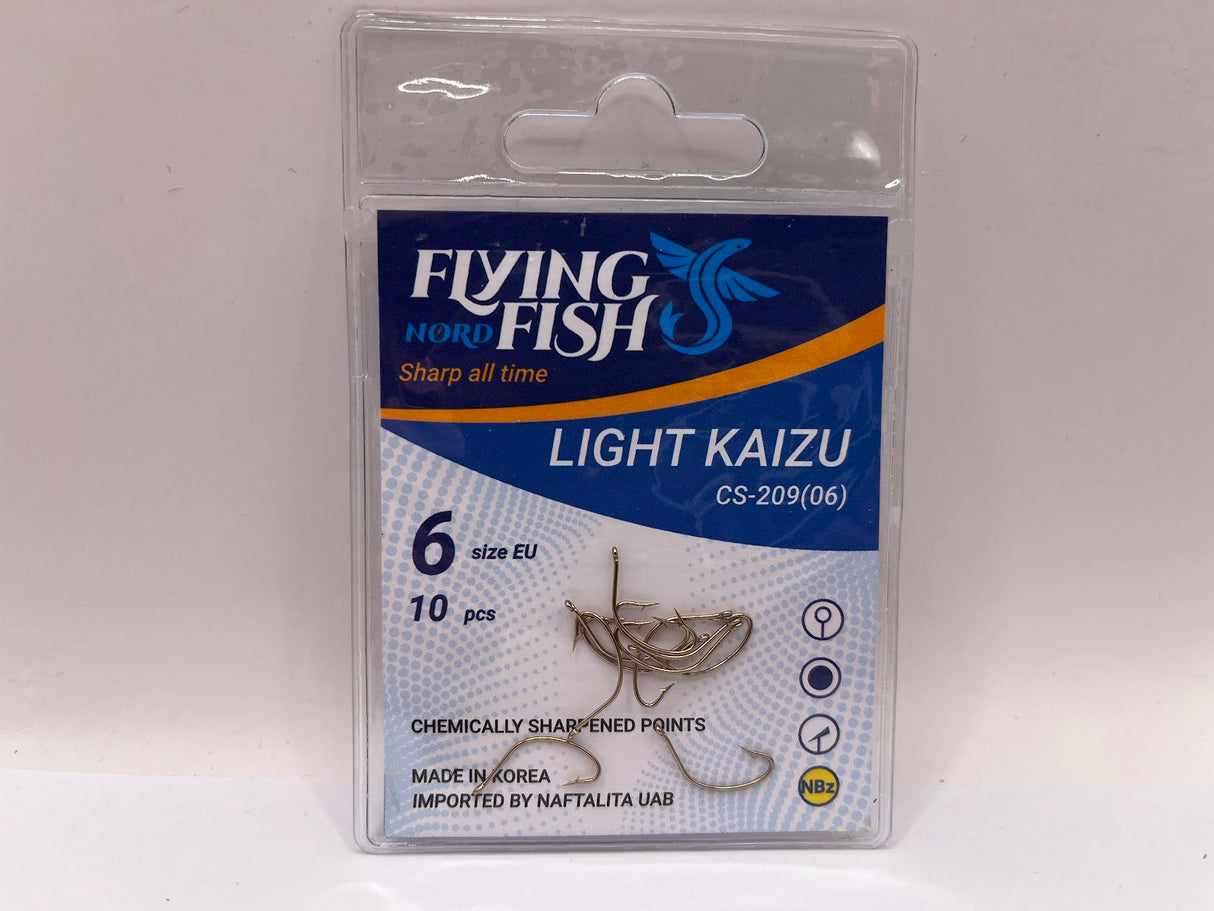 Žvejybinis kabliukas Flying Fish Nord LIGHT KAIZU