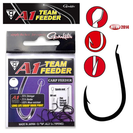 Kabliukai Gamakatsu A1 TF CARP Feeder