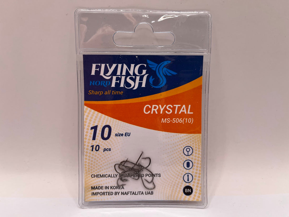 Žvejybinis kabliukas Flying Fish Nord CRYSTAL — 5