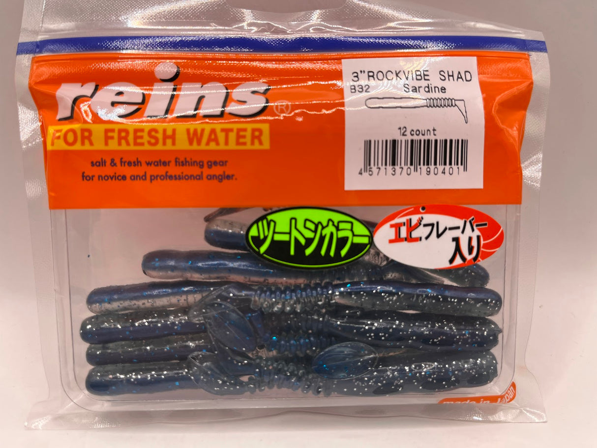 Reins guminukas Rockvibe Shad 3''