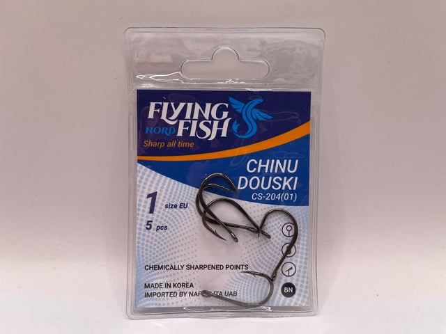 Žvejybinis kabliukas Flying Fish Nord CHINU DOUSKI