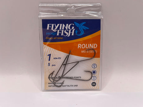 Žvejybinis kabliukas Flying Fish Nord ROUND