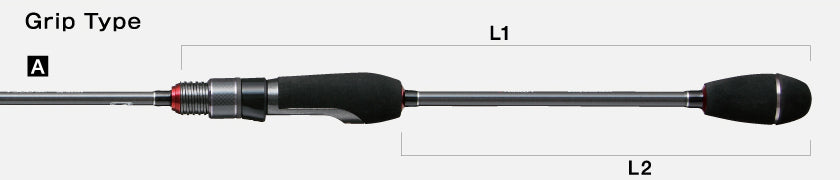 Tailwalk meškerė SSD Mebaring 229cm 8g — 3