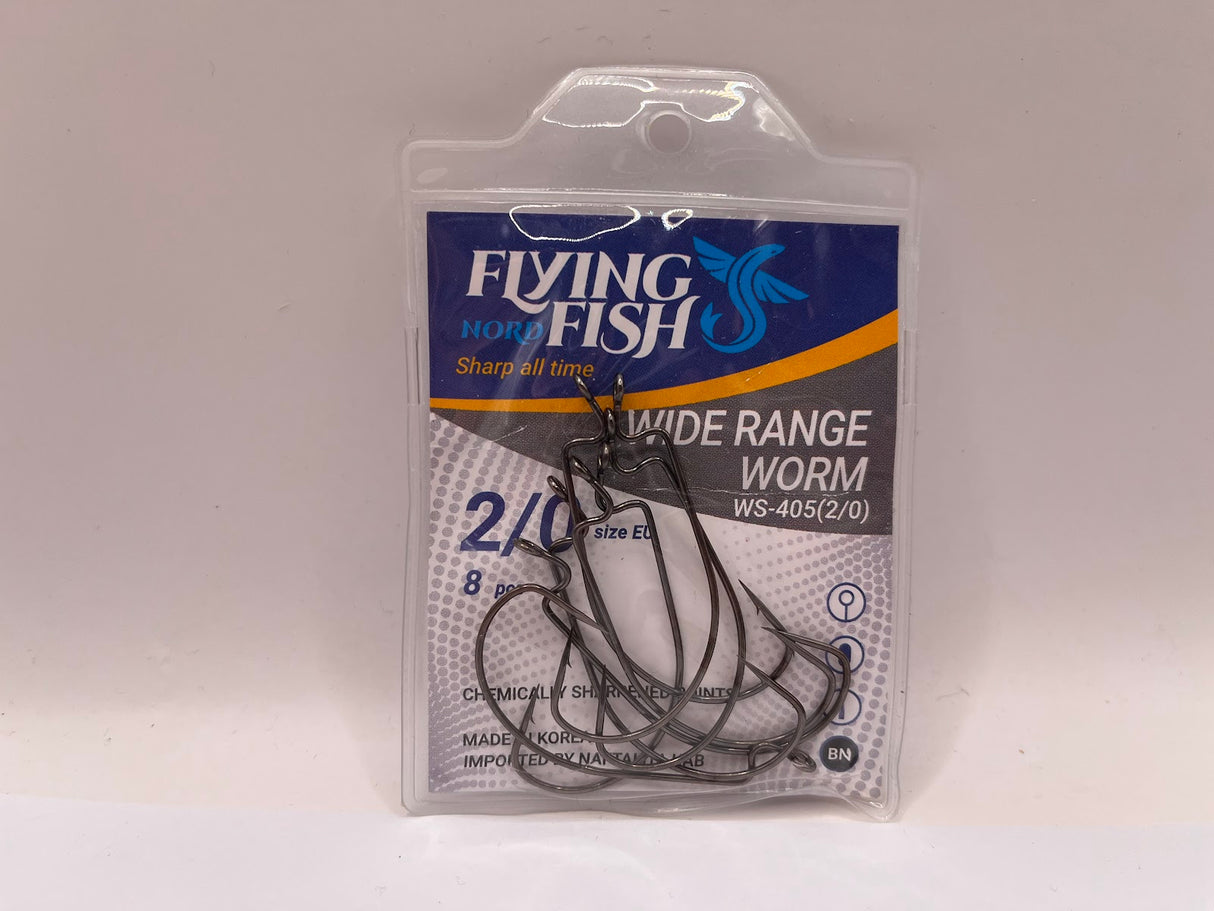 Žvejybinis kabliukas Flying Fish Nord WIDE RANGE WORM — 4