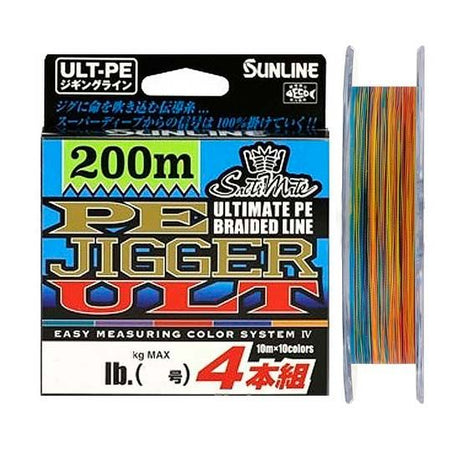 Sunline valas PE Jigger ULT (4braid) 200m