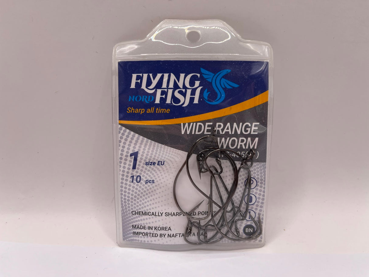 Žvejybinis kabliukas Flying Fish Nord WIDE RANGE WORM