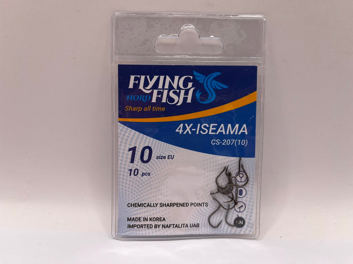 Žvejybinis kabliukas Flying Fish Nord 4X-ISEAMA — 7