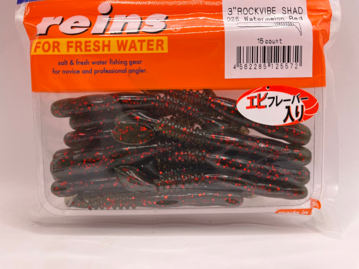 Reins guminukas Rockvibe Shad 3'' — 10