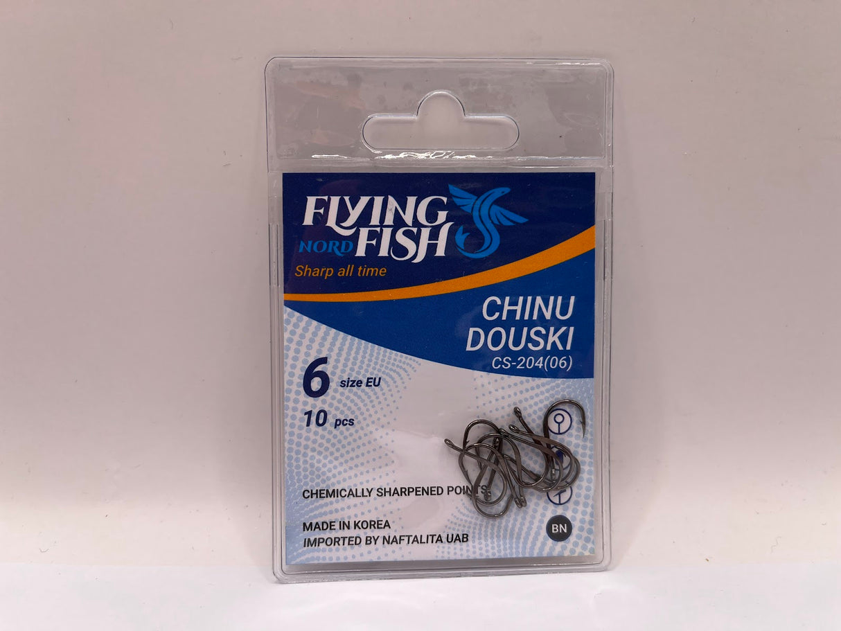 Žvejybinis kabliukas Flying Fish Nord CHINU DOUSKI — 4