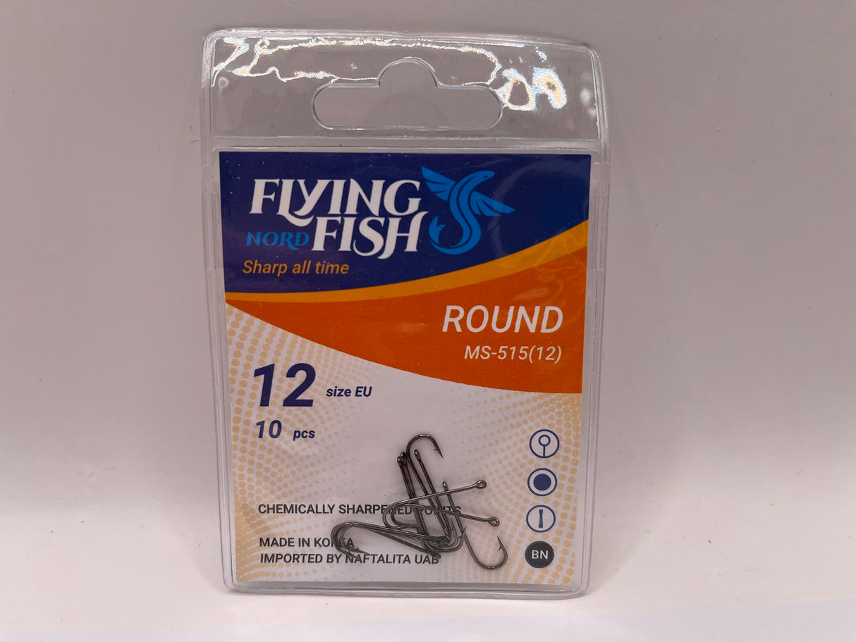 Žvejybinis kabliukas Flying Fish Nord ROUND — 7