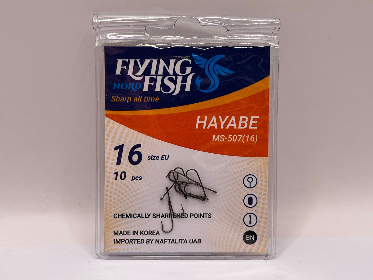 Žvejybinis kabliukas Flying Fish Nord HAYABE — 8