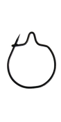 Cralusso maggot clips 11x14x0,5mm (6vnt/pak)