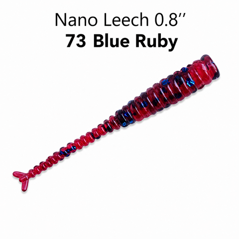 Guminukai Crazy Fish Nano Leech 0.8''20mm