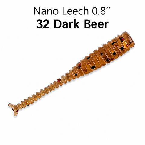 Guminukai Crazy Fish Nano Leech 0.8''20mm
