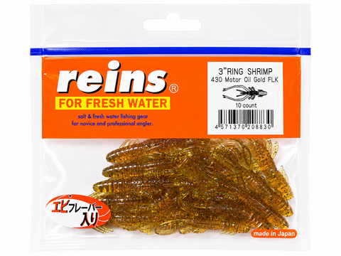 Reins guminukai Ring Shrimp 3"