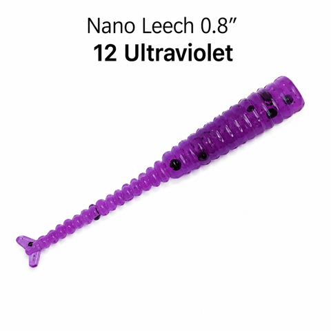 Guminukai Crazy Fish Nano Leech 0.8''20mm