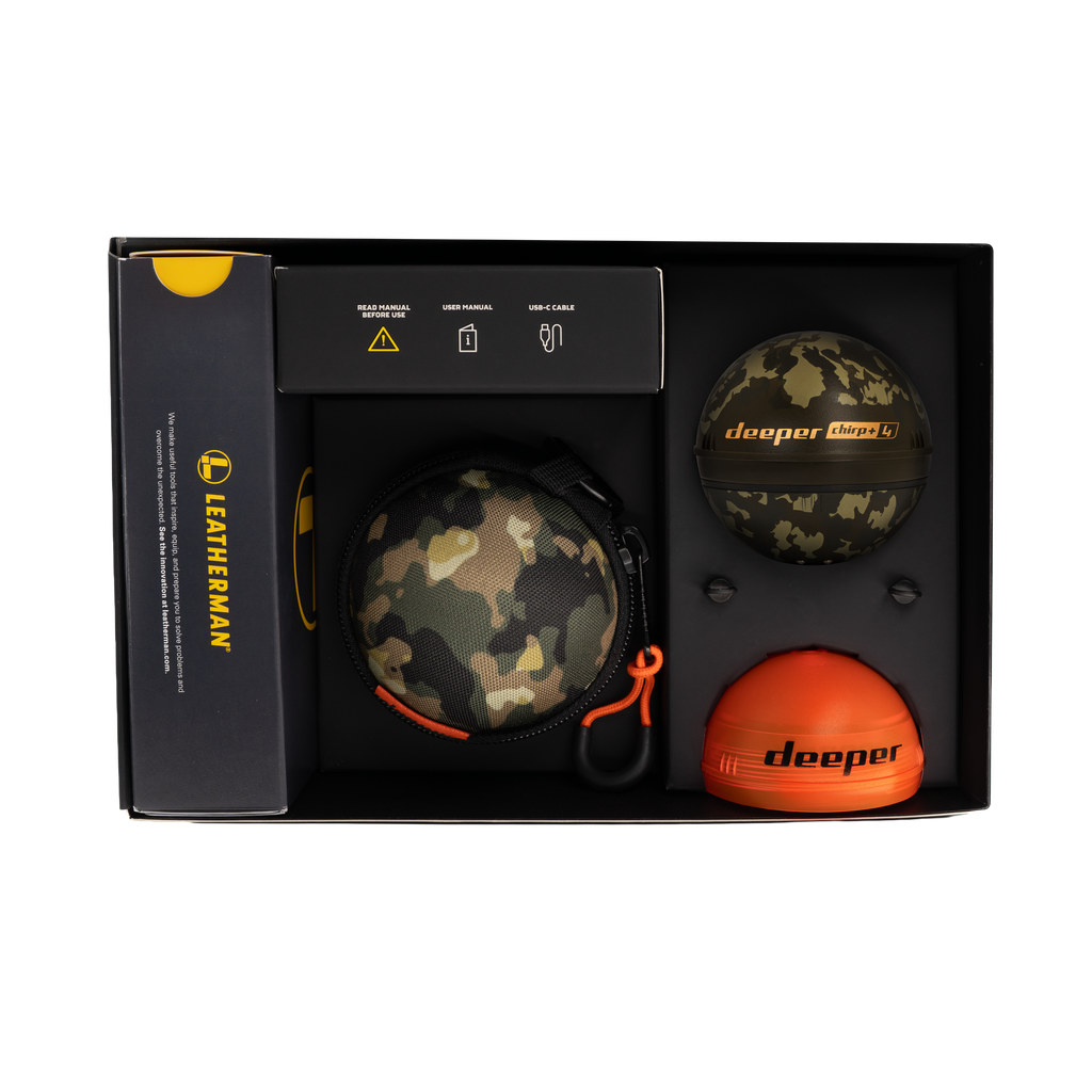 Deeper rinkinys CHIRP +4.0 Deeper Adventure Bundle