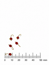 Volframinė avižėlė su Swarovski kristalais