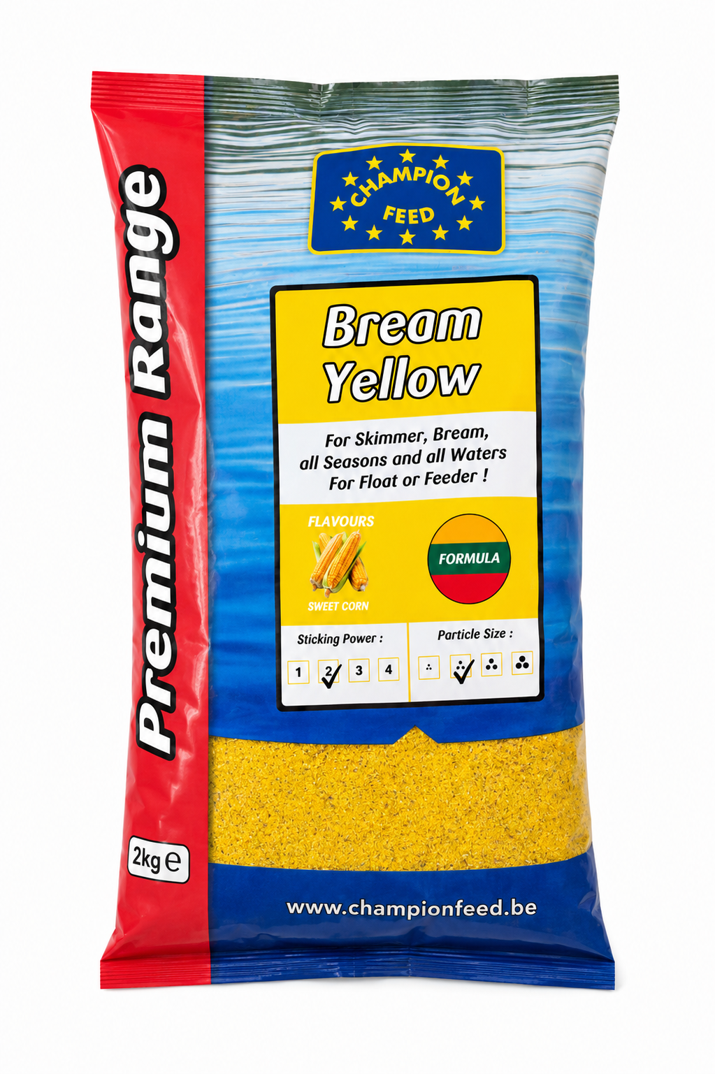 Champion pašaras Feed Premium Range Bream Yellow kukurūzų aromatas 2kg