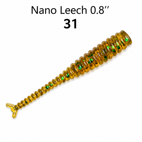 Guminukai Crazy Fish Nano Leech 0.8''20mm