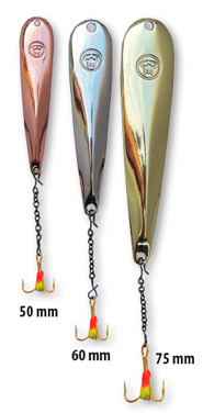 Nills Master žieminė blizgutė Snub-Head 50mm, 60mm